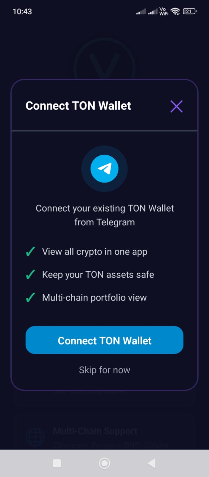TON Connect Integration